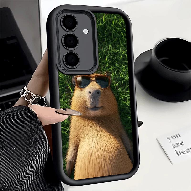 Phone Case for Samsung Galaxy A17 A16 A15 A14 A13 Animal Capybara Cute A56 A36 A26 A55 A35 A25 A54 A34 A24 A53 A33 A23 A07 A06