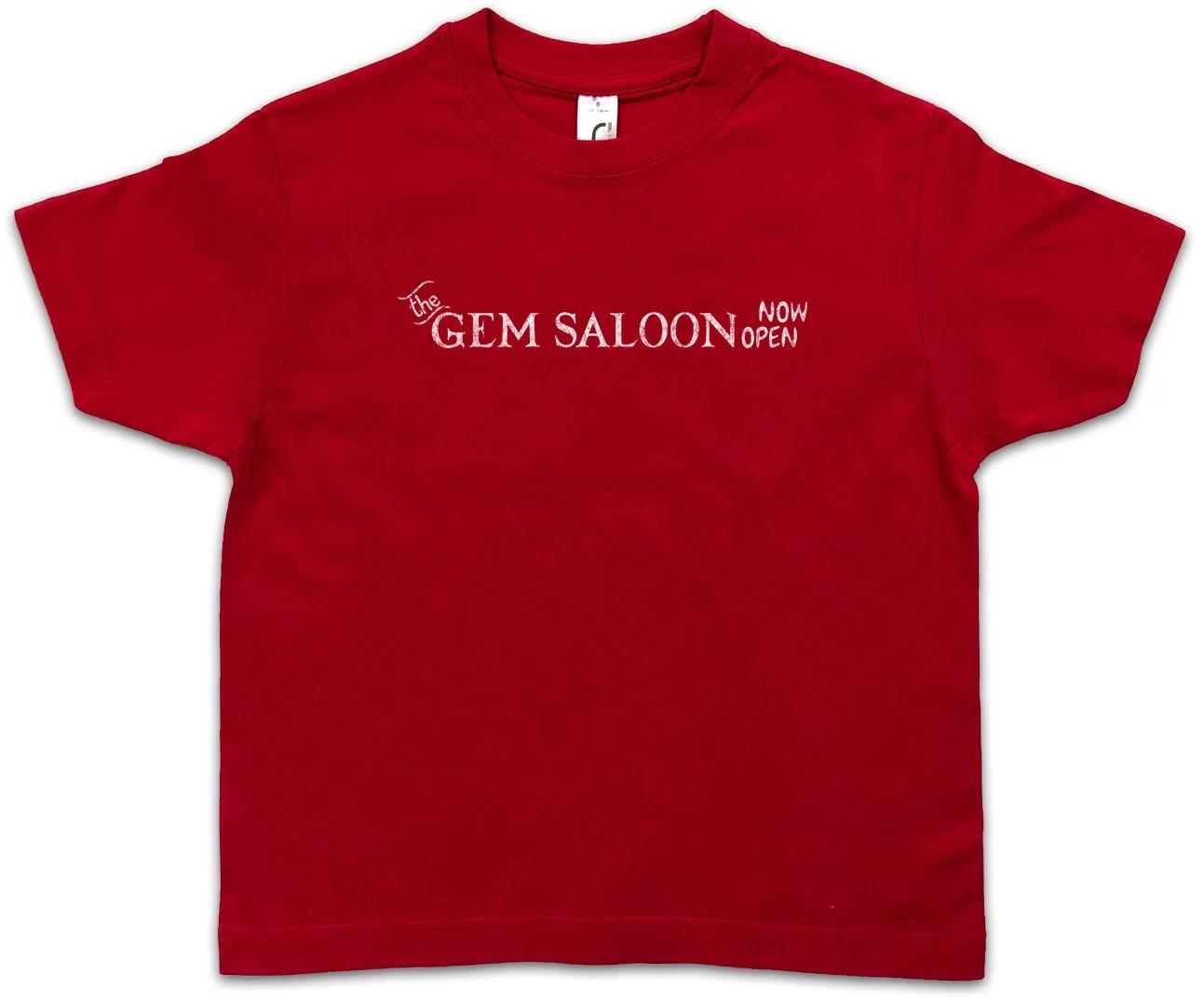 THE GEM SALOON Kids Boys kids boys T-Shirt Deadwood Bar Western Al Seth Swearengen Hotel 100