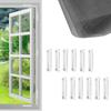 12pcs Magnet Window Screen Clip Insect Protections Window Screen Buckle Magnetic Closure for Sliding Door Household Tool