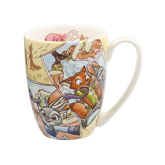 

Квидухуки Ник Джуди Кружка Дисней Резорт Зверополис Лис Значок Дисней Мерч Сувенир и [Только для Токио] белый