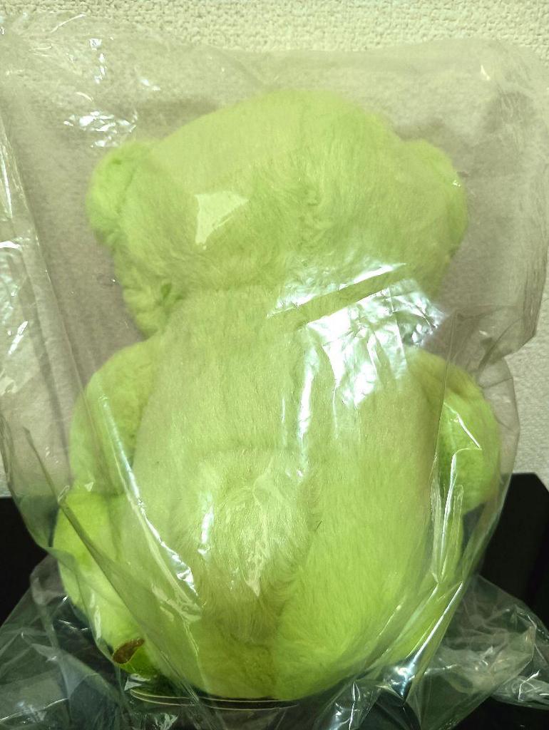 [USED] Bear stuffed animal August Peridot teddy bear birth bear Taurus Leo Libra