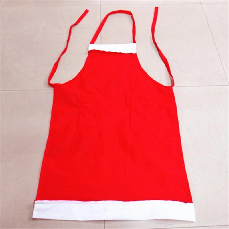 Kitchen Aprons Waitress Apron Santa Apron Cooking Aprons Christmas Apron Party Favors for Coffee Shop Restaurant