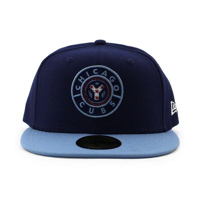 Boné City Connect 59FIFTY 59FIFTY Chicago Cubs MLB CITY CONNECT ALT 2 BONÉ AJUSTADO CHICAGO CUBS 5950 Boné Marinho [New Era] (7-1/4 (aprox.. 57,7 cm)) [Usado]
