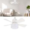Ceiling Fan with Light 3 Colors Dimmable Quiet LED Ceiling Fan Lamp Screw in E26 Base Timer Function APP Control