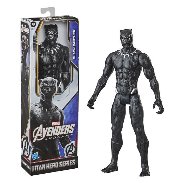 Figurine Black Panther 30 Cm - Collection Titan Hero Series Marvel Avengers