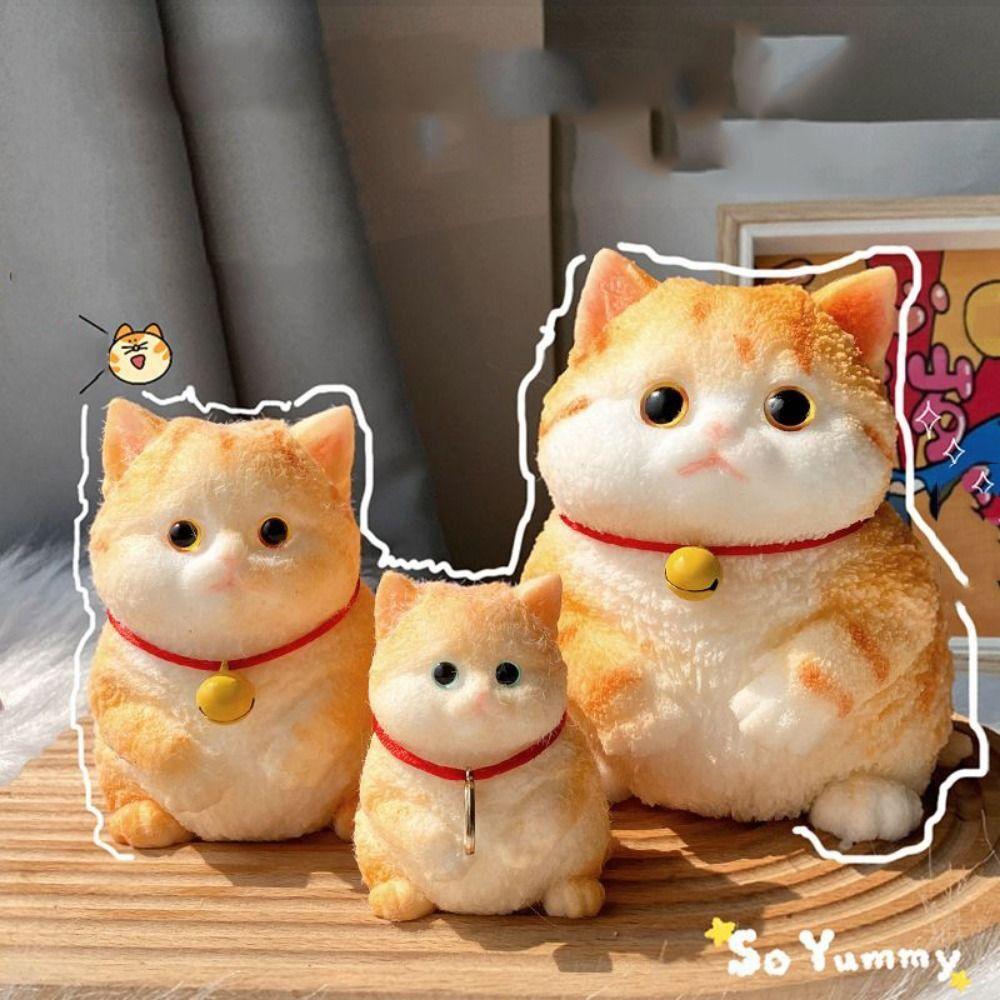 Slow Rebound Big Cat Doll Squeeze Toy Cartoon Cat Fidget Toy  Sensory Toys