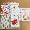 Portable Memory Keeper for Cash Christmas Gift Card Book, 7" x 5" Spiral Bound Merry Unique DIY Holiday Solution Booklet, Greeting Album, Personalized