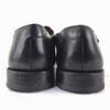 Vintage HARRY WILSON Monk Strap Business Shoes Black size 10.5 28.5 Leather Mckay Construction(USED)