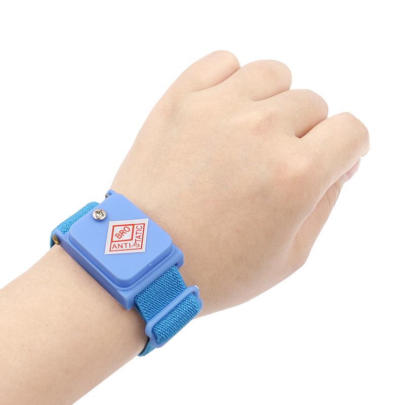 3Pc Anti Static Bracelet Electrostatic Wired ESD Discharge Cable Wrist Band Strap Antistatic Bracelets PVC Anti Static Wristband