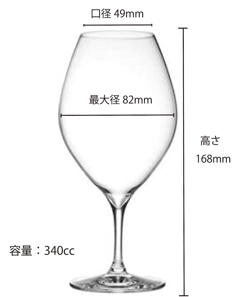 Kimura Glass Shop Piccolo 10oz Wine Glasses (Set of 2) - Casual Wine and Beer Glasses - Stylish Pair