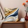 1pc Marble Throw Pillow Covers 18x18 Inch Modern Abstract Wave Cushion Covers Home Decor for Couch Cushion Cases