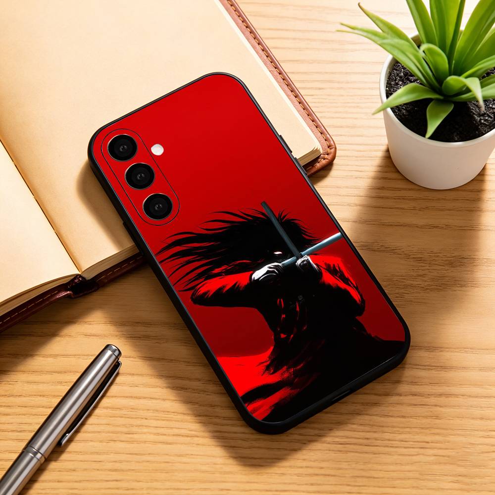 A-Alucard H-Hellsing Anime   Phone Case For Samsung Galaxy A73,A72,A71,A70,A53,A52,A51,Soft Silicone Black Cover