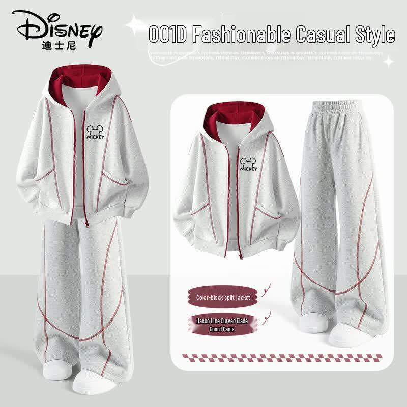 Disney Kids' Fashion Hooded Tracksuit Set