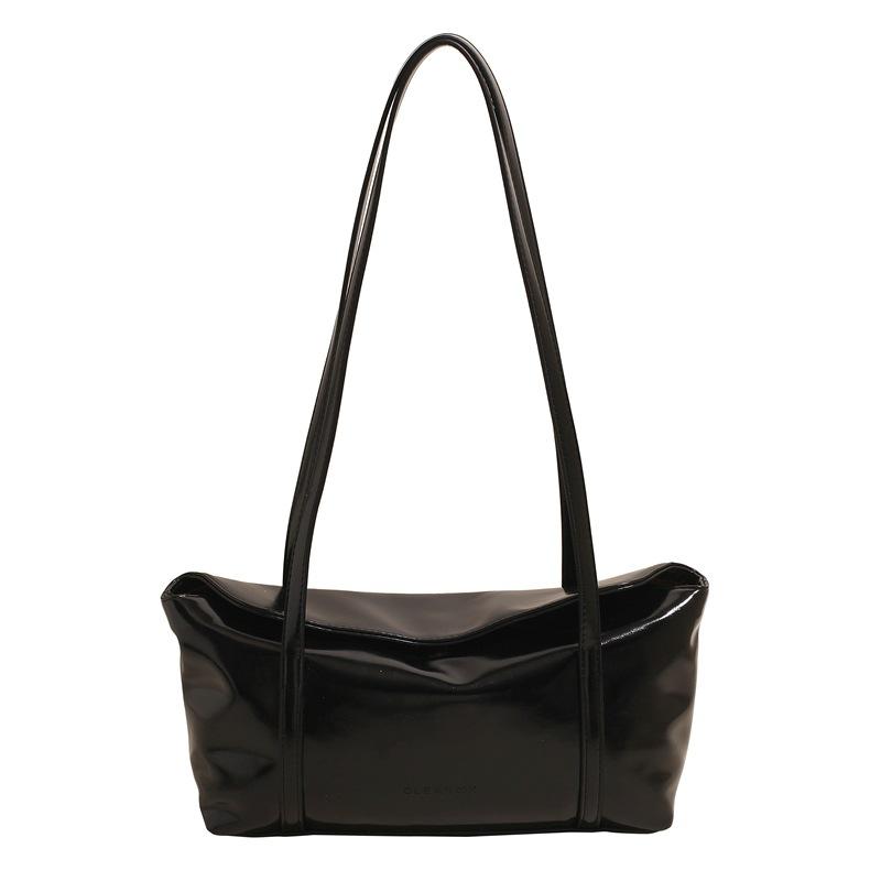 

Women s Shoulder Bag Women s New Large-capacity Versatile Commuter Bag no pendant чёрный