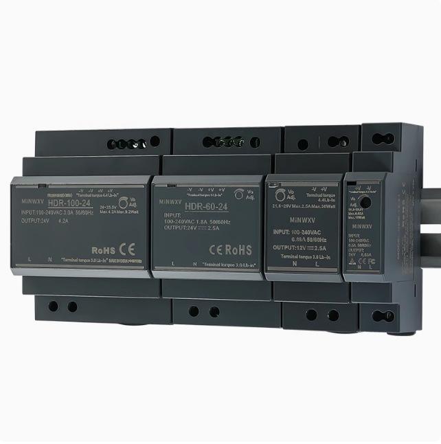HDR-15W DIN Rail Ultra-Thin Switching Power Supply 5V/12V/24V DC