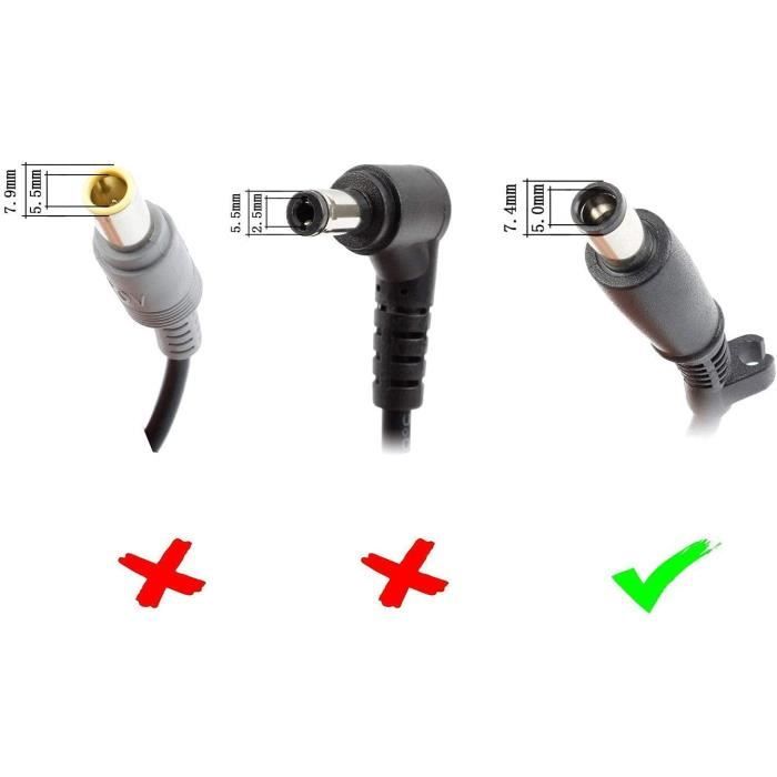 19.5V 6.7A 130W Laptop Power Supply Charger for Dell AC Adapter Connector: 7.4 X A84