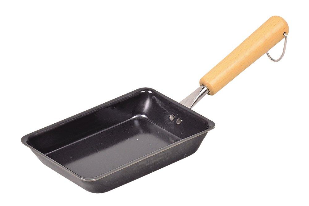 

Pearl Metal HB-906 Iron Frying Pan, 4.1 x 6.3 inches (10.5 x 16 cm), Induction Compatible, For Bento Boxes, Iron Craftsmen, Made in Japan