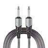 1 4 Inch Audio Instrument Cable 10ft Noise Reduction Dual Straight Interface 6.35mm Mono Waterproof Guitar Cable