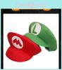 Nová animační kšiltovka Super Mario Bros Luigi Bros Cosplay Rekvizita Klobouk