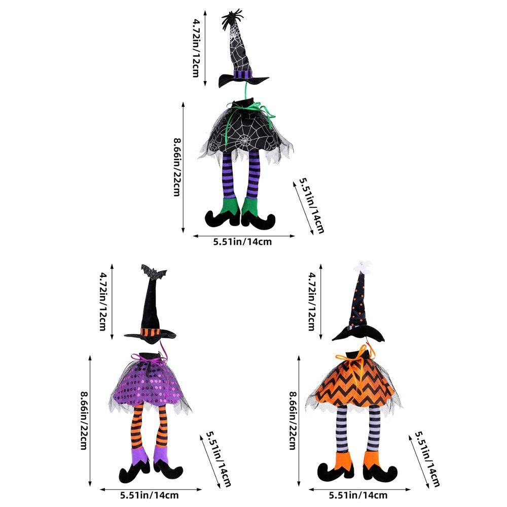 Reusable Witch Long Leg Wine Bottle Cover Scary Champagne Wine Bag Wine Pouch Gift  Party Favors