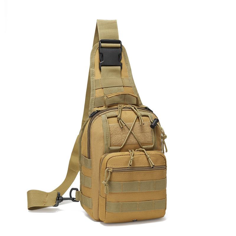 Outdoor Sport Männer Brusttasche Kann Diagonal Getragen Werden, Multifunktionale Handgehaltene Umhängetasche, Taktische Brusttasche, Verschleißfest