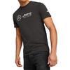 Puma Mapf1 Solid Logo Crew Neck Casual Short Sleeve T-Shirt Men Tops Black 538482-01