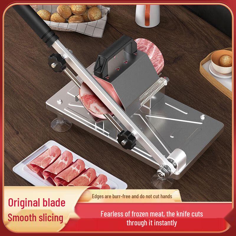 Manual Stainless Steel Frozen Meat Slicer