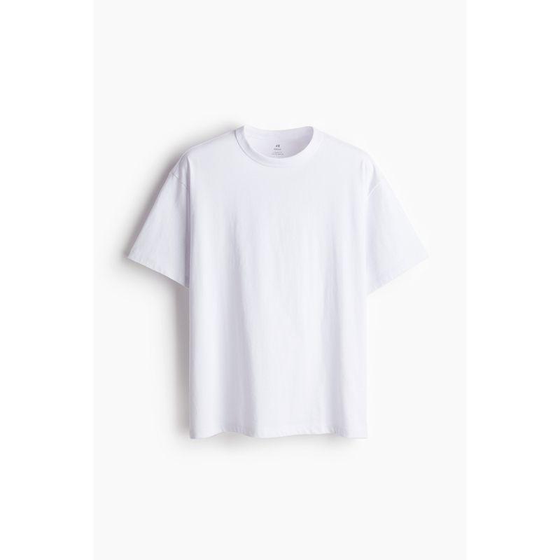 

HM Men s and Women s T-shirt Autumn Cool Coolmax®Breathable Heavy Weight Loose round Neck Short Sleeve 0948441