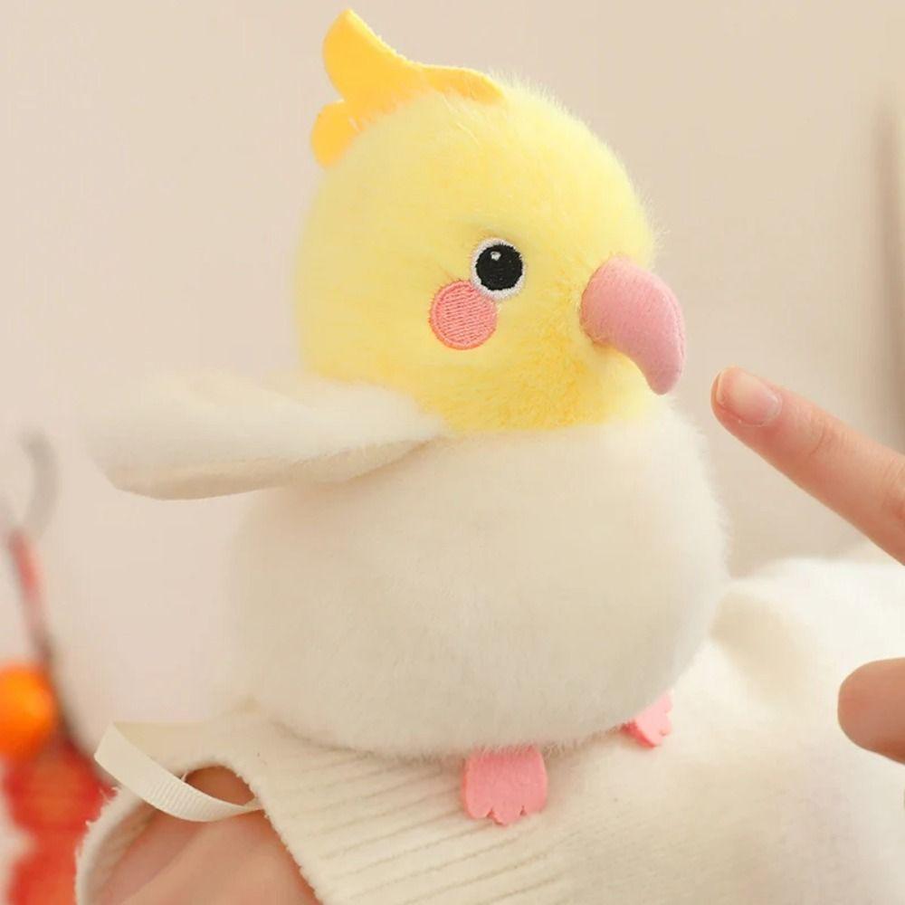Realistic Parrot Plush Doll Cute Animal Simulation Birds Toys Bird Series Plush Toy Car Decor