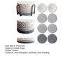 Cotton Rope Coaster Mug Mat with Stand Heat-Resistant Non-Slip Table Protector Reusable