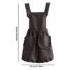 1Piece Cute Korean Style Apron Female Nail Shop Kitchen Coffee Overalls Home Cooking Cleaning Sleeveless Apron Kitchen Shop