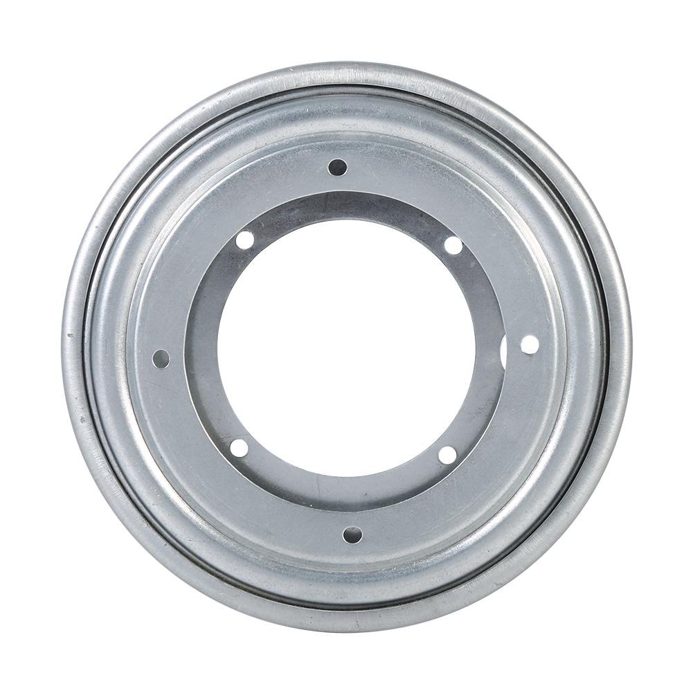 Heavy Duty Round Galvanized Lazy Susan Turntable Bearing Rotating Swivel Plate (9" Silver)