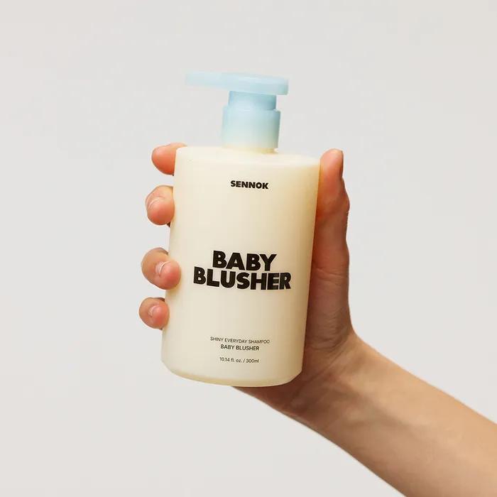 Shiny Everyday Shampoo Baby Blusher 300ML + [Free] Sennok Body & Hair Care 4 Types (7mlX4)