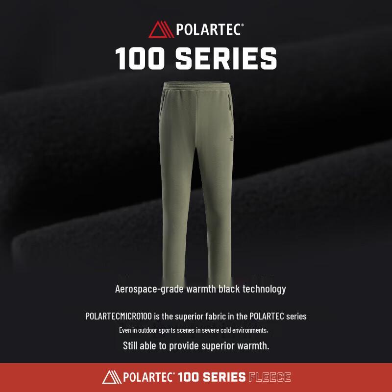 PELLIOT Men's 2024 Thermal Fleece Hiking Pants
