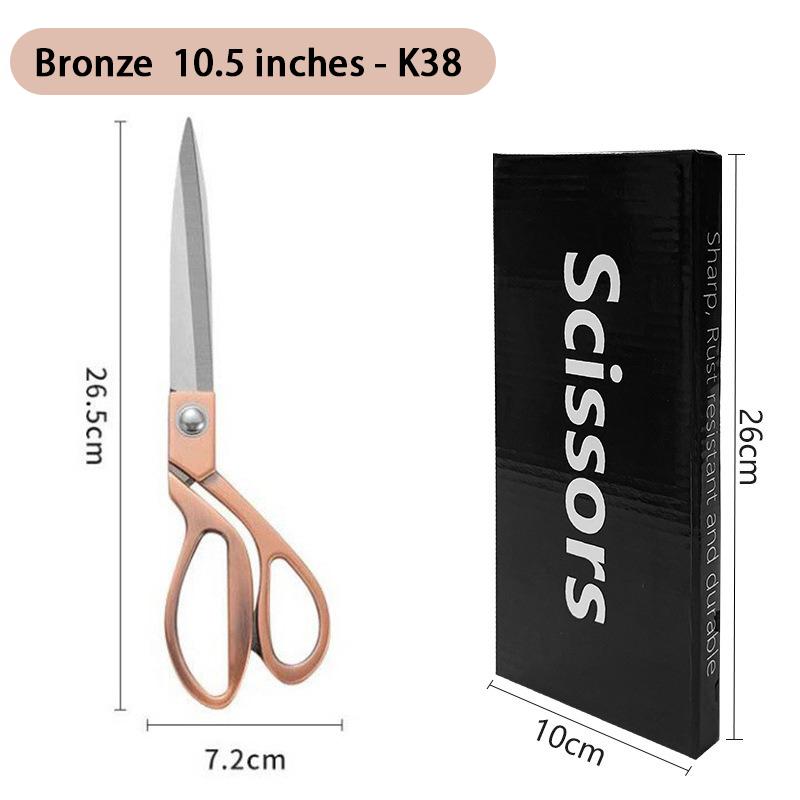 Professional Tailor Scissors Stainless Steel Tailor Shears Sewing Scissors for Fabric Clothes Needlework Cutter DIY Tool CFJ002