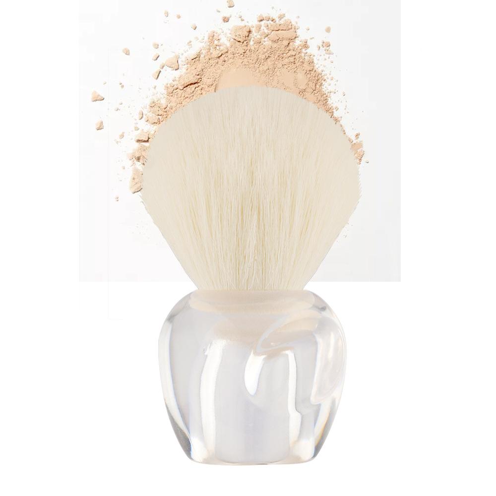 

The new transparent loose powder brush has a beautiful appearance and is convenient to carry. Beauty tools