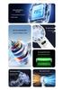 2025 Portable High-Speed USB Cooling Fan: Handheld, 100 Speeds, Ideal for Outdoor Use
