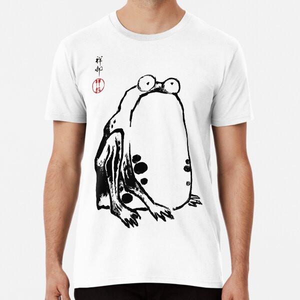 grumpy frog Japanese Matsumoto Hoji T-Shirt S-5XL Best T-Shirt