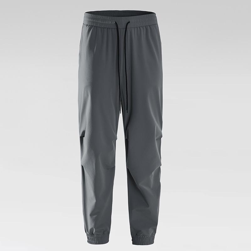

Унисекс эластичные джоггеры быстросохнущие: Весенне-летние дышащие брюки больших размеров для альпинизма и повседневной носки M темно-серого