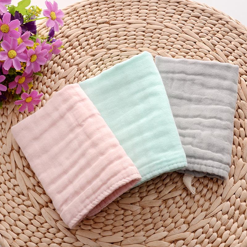 Baby Gauze Drool Bib & Washcloth - 30x30 Absorbent Square Towel