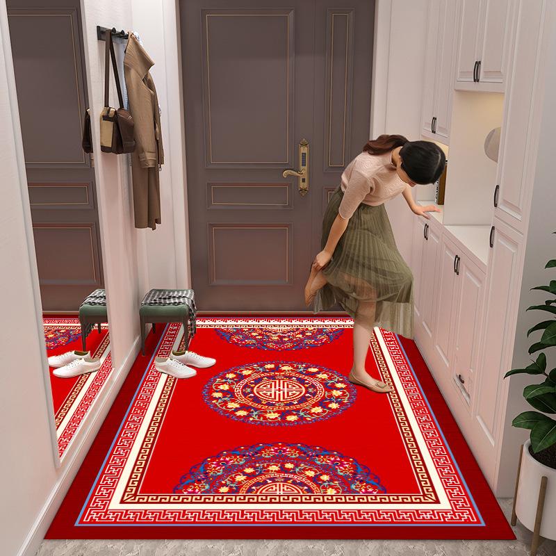 Entrance Door Mat Large Entrance Mat Dirt Resistant Door Mat Household Carpet Entrance Mat Foyer Outdoor