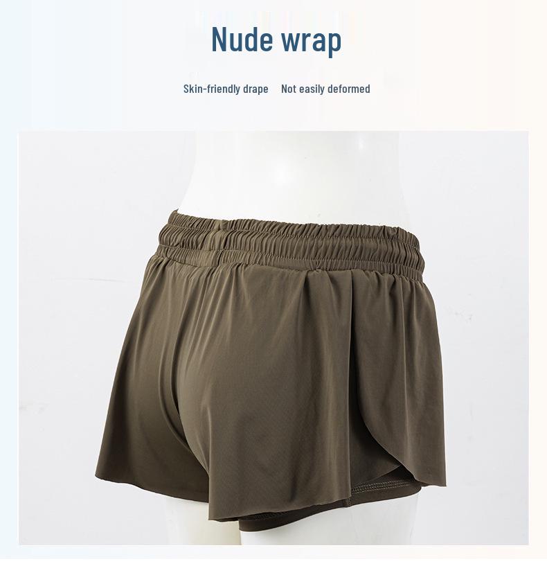 Gonna da Yoga/Tennis da Donna ad Asciugatura Rapida con Pantaloncini Traspiranti e Tasche