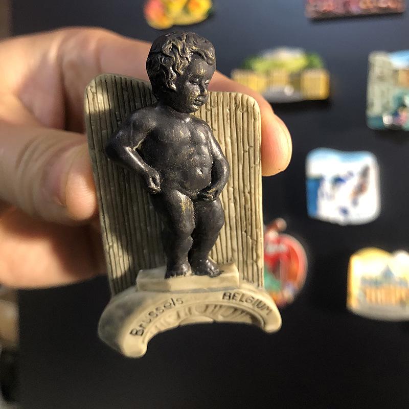 3D City Travel Souvenir Magnets: European and Global Regions