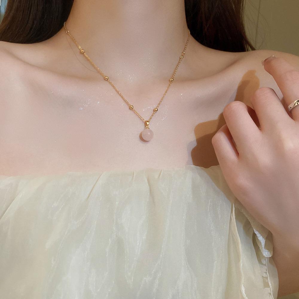 

Геометрические нефритовые серьги, антиаллергенное ожерелье в корейском стиле, круглые серьги-гвоздики для отдыха