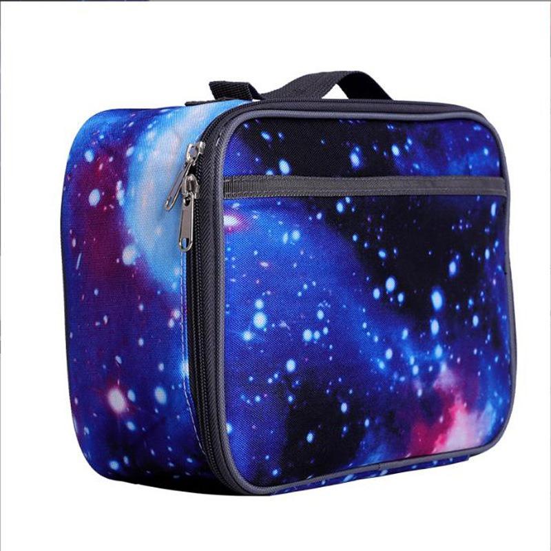 New Fashion Leopard Print Lunch Tote Bag Printed Student Bento Box Carrier Meal Bag for School Office