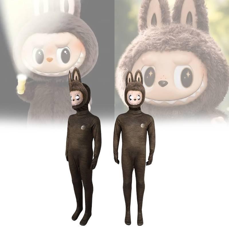 Kostým Labubu pro jevištní vystoupení a halloweenské akce