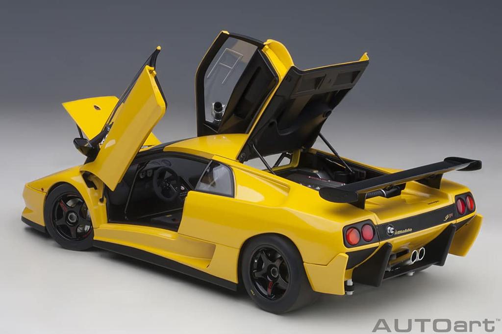 AUTOart Lamborghini Diablo SUPERFLY Hotový produkt 79147 1/18 SV-R ŽLUTÁ/Žlutá
