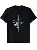 Unisex T-shirt Graphic Print T-Shirt New Summer Men'S T-Shirt Trendy Printed T-Shirt All-Match Home Four Seasons Co