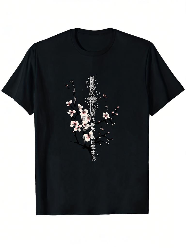 Unisex T-shirt Graphic Print T-Shirt New Summer Men'S T-Shirt Trendy Printed T-Shirt All-Match Home Four Seasons Co