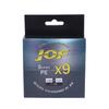 Pe Braided Fishing Line, 9 Braids, Wear-Resistant For Freshwater And Saltwater Available In Rainbow And Gray Colors
